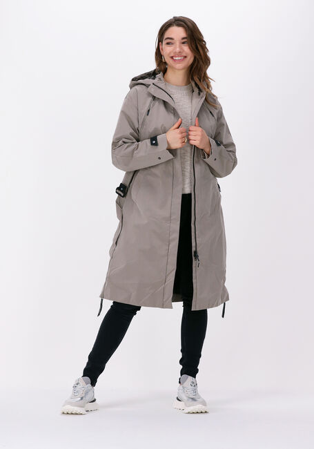 Taupe KRAKATAU Regenjacke QW348 - large