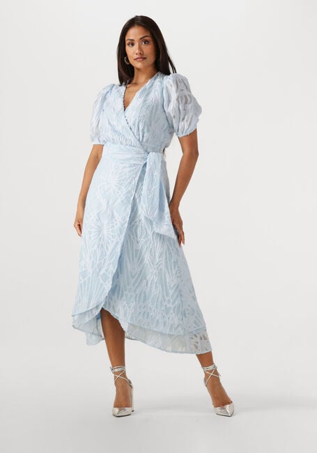 Hellblau FREEBIRD Minikleid BLOSSOM LAYER - large