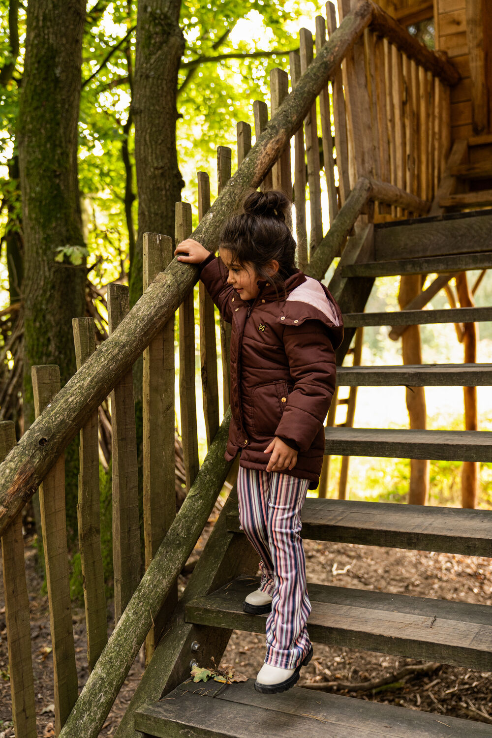 Mehrfarbige/Bunte KOKO NOKO Schlaghose Q52988 - large