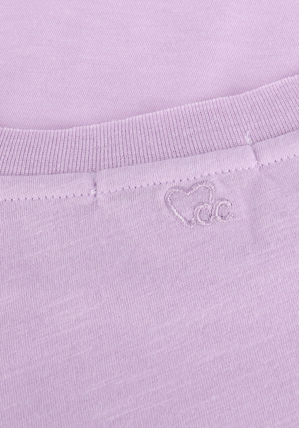 Lila CC HEART T-shirt BASIC T-SHIRT - large