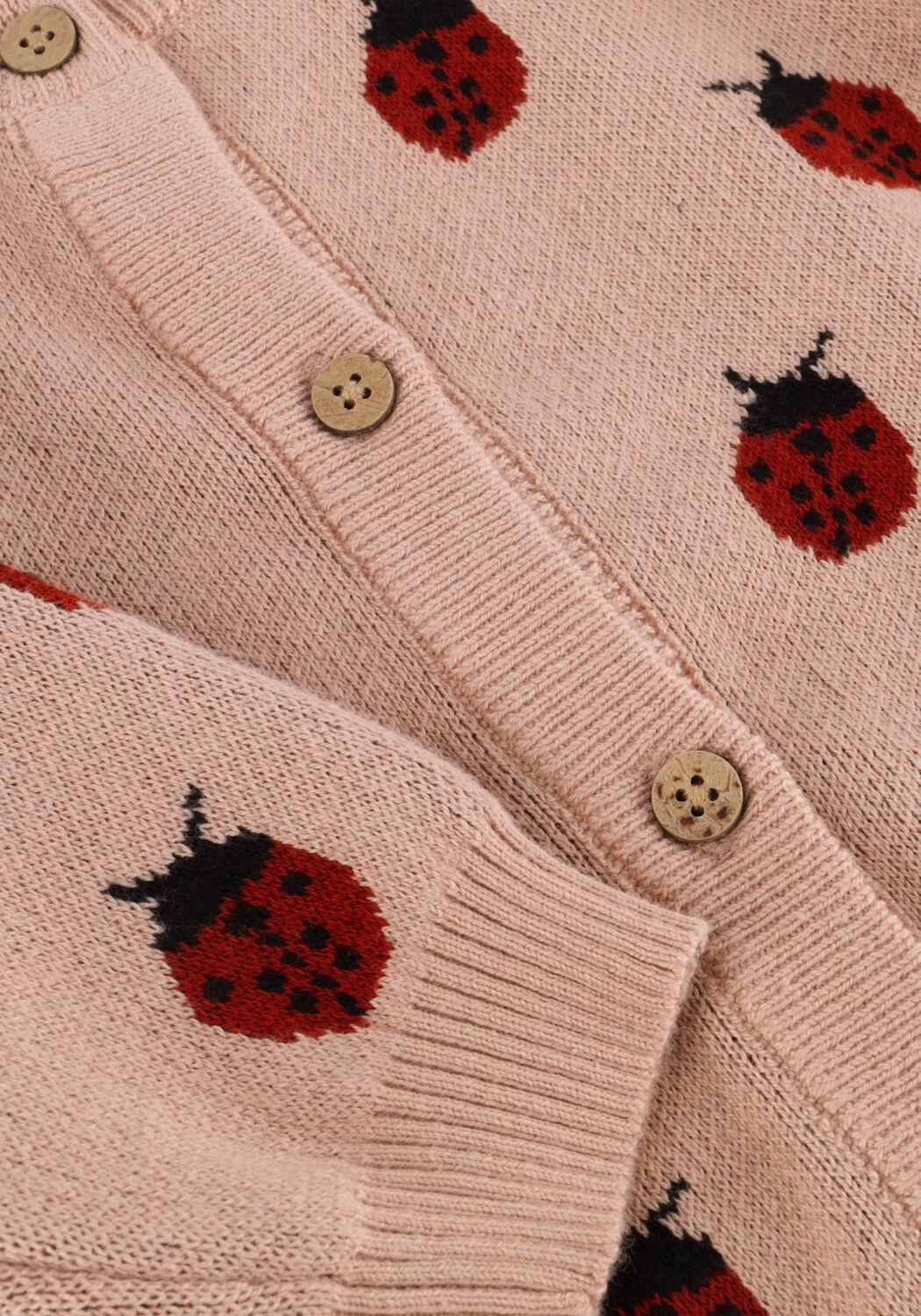 Hell-Pink LIL' ATELIER Strickjacke NBFLULIO KNIT CARD LIL - large