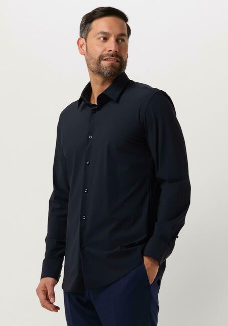 Dunkelblau BOSS BLACK Klassisches Oberhemd P-HANK-S-KENT-C1-222 - large