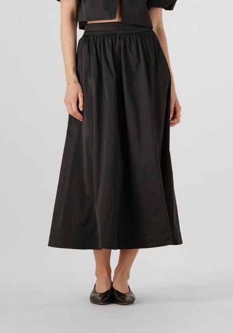 Schwarze ROUGE EDIT Maxirock ROUDETTA HW ANKLE SKIRT - large