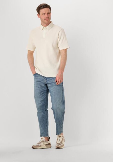 Nicht-gerade weiss ANERKJENDT Polo-Shirt AKKIKI WAFFLE POLO TEE - large