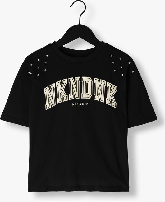 Schwarze NIK & NIK T-shirt DIAMONDS T-SHIRT - large
