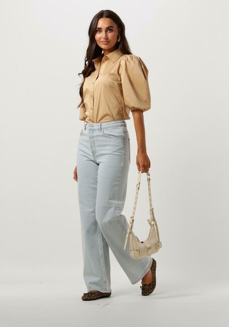 Hellblau SELECTED WOMEN Wide jeans SLFALICE HW WIDE LON - large