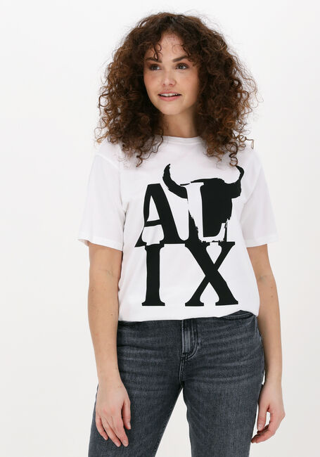 Weiße ALIX THE LABEL T-shirt ALIX BULL T-SHIRT - large