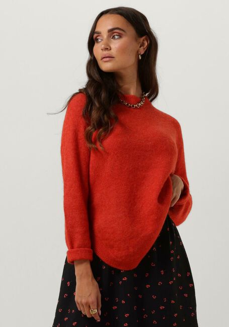 Rote MSCH COPENHAGEN Pullover MSCHLESSINE HOPE PULLOVER - large