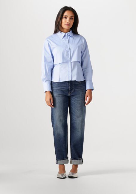 Blaue CO'COUTURE Blusen SANDY DOUBLE LAYER SHIRT - large