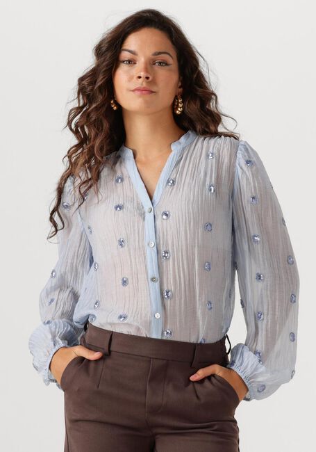Weiße NUKUS Blusen ROSAN BLOUSE EMBROIDERY - large