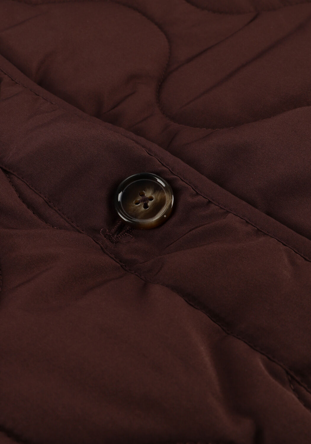 Braune OBJECT Jack OBJALLIE LS LO QUILTED JACKET E DIV - large