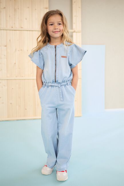 Blaue NONO Jumpsuit SAMMY DENIM JUMPSUIT - large