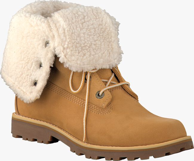 Camelfarbene TIMBERLAND Schnürboots 6IN WP SHEARLING BOOT - large