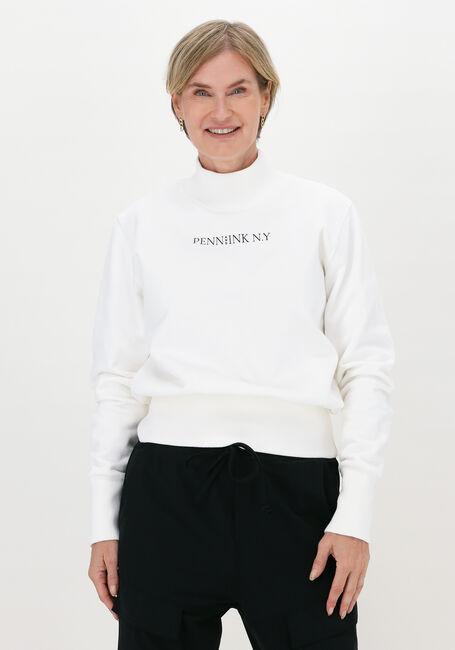 Ecru PENN & INK Pullover SWEATER - large