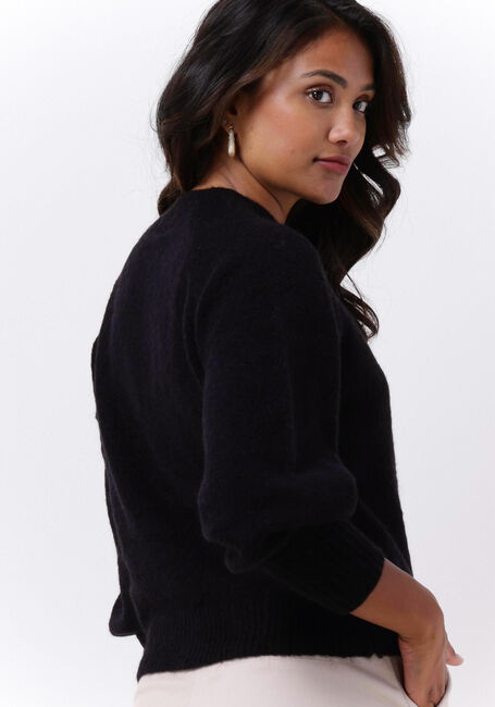 Schwarze MSCH COPENHAGEN Strickjacke MAIMEE MOHAIR CARDIGAN - large