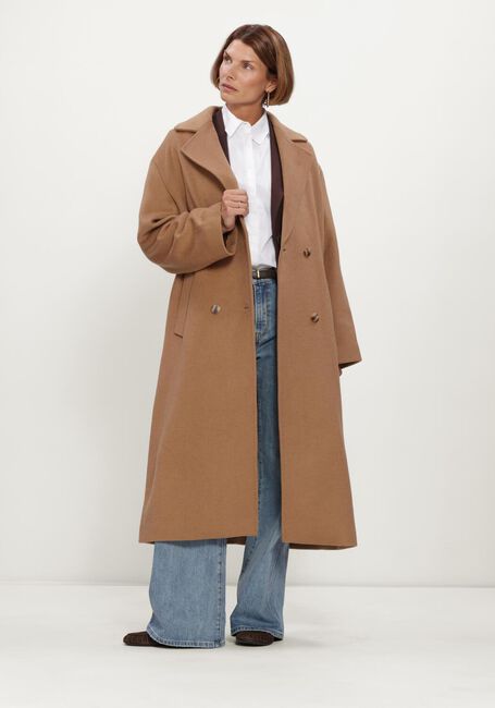 Camelfarbene BEAUMONT M&auml;ntel MARIAH LONG COAT - large