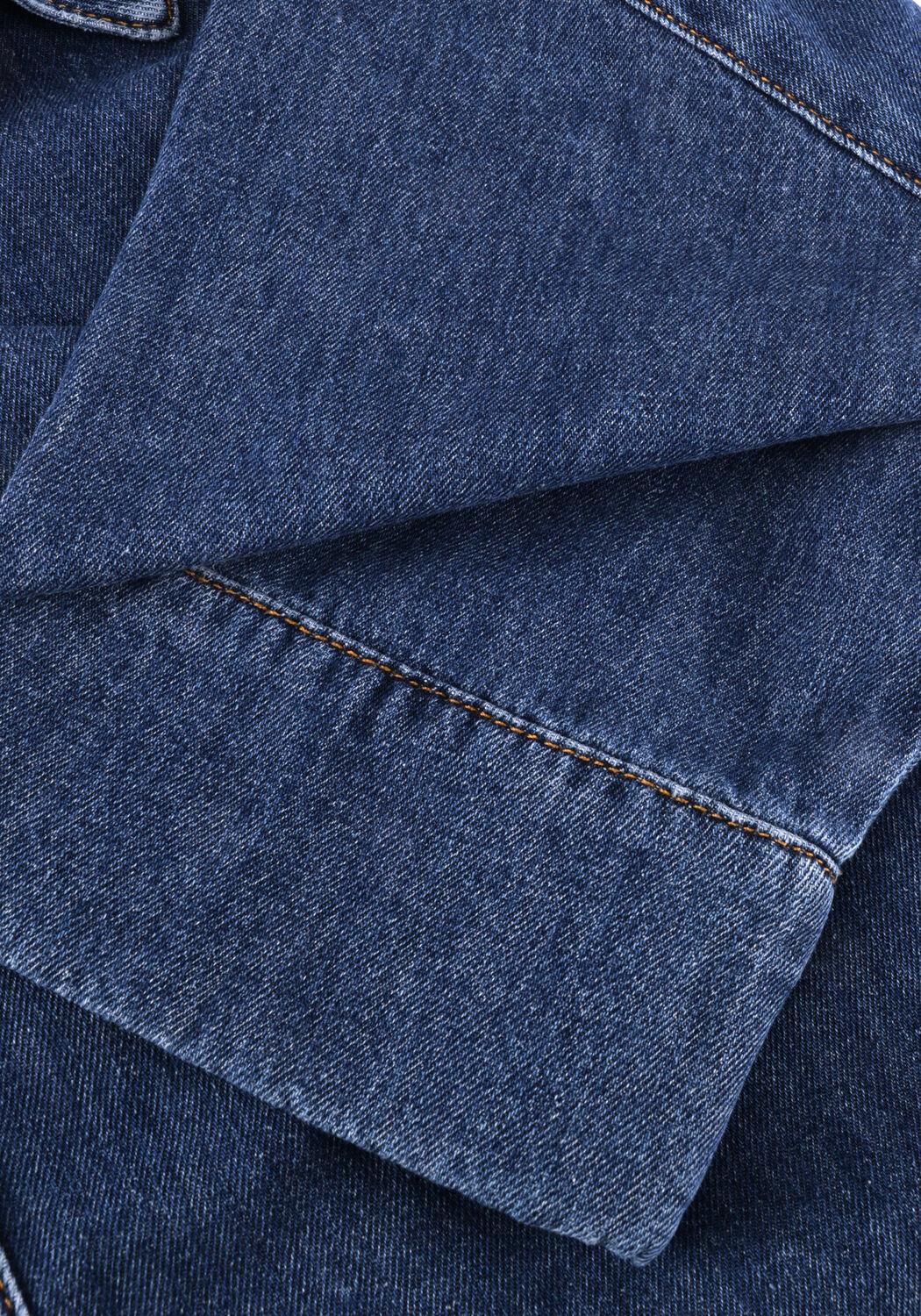 Blaue SUMMUM Blusen BLOUSE DENIM KIMONO LIGHT COTTON TWILL - large