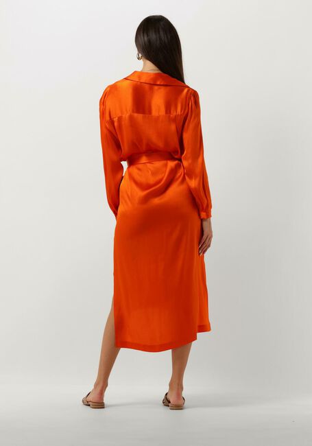 Orangene SEMICOUTURE Midikleid FILLIPA DRESS - large
