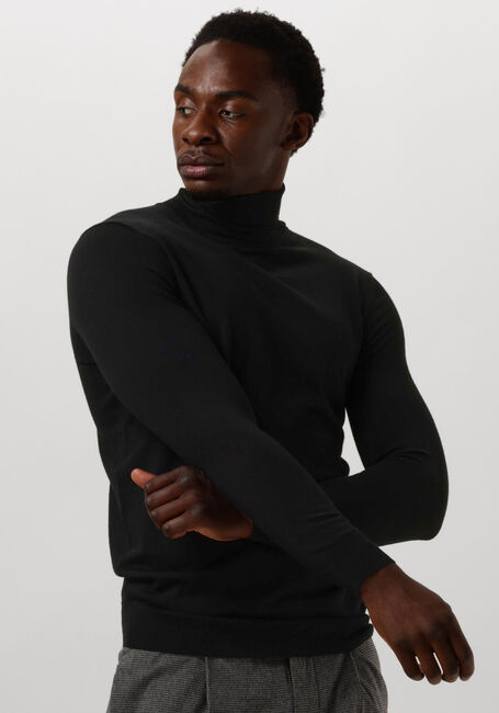Schwarze PROFUOMO Rollkragenpullover PULLOVER ROLL NECK - large