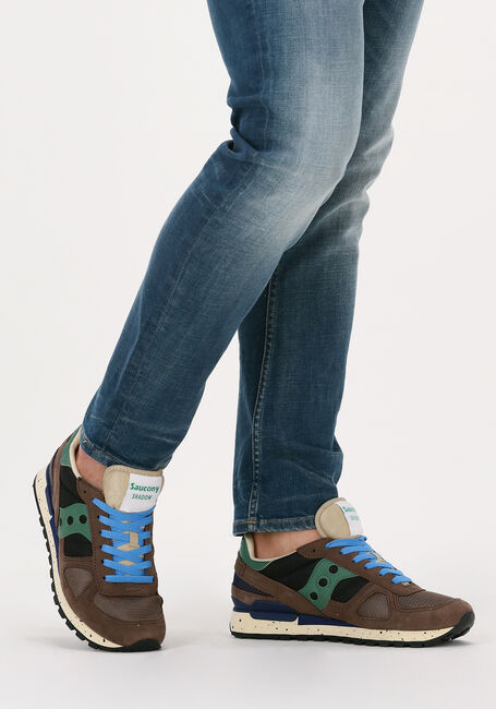 Braune SAUCONY Sneaker Low SHADOW ORIGINAL HEREN - large