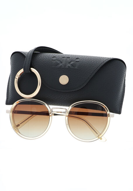 Goldfarbene IKKI Sonnenbrille BIBI - large