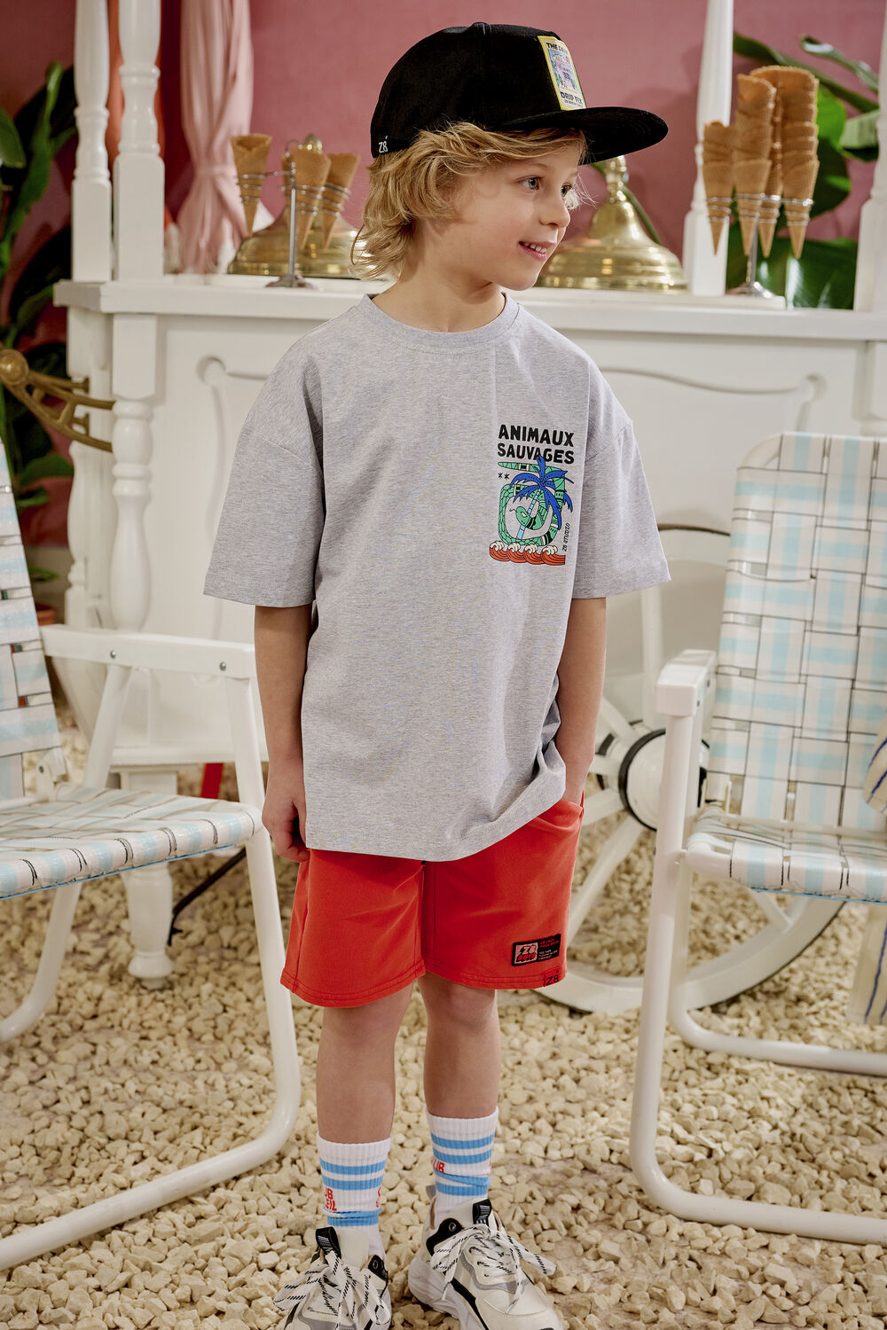 Graue Z8 T-shirt RIX - large