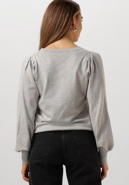 Graue SUMMUM Pullover ROUND NECK SWEATER SOFT VISCOSE POLYAMIDE KNIT - large