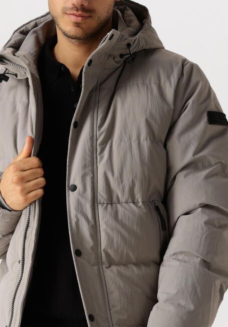 Graue PURE PATH Wattierte Jack REGULAR FIT JACKETS PADDED404 - large