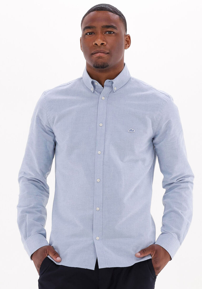 hellblau the goodpeople casual-oberhemd seinfield