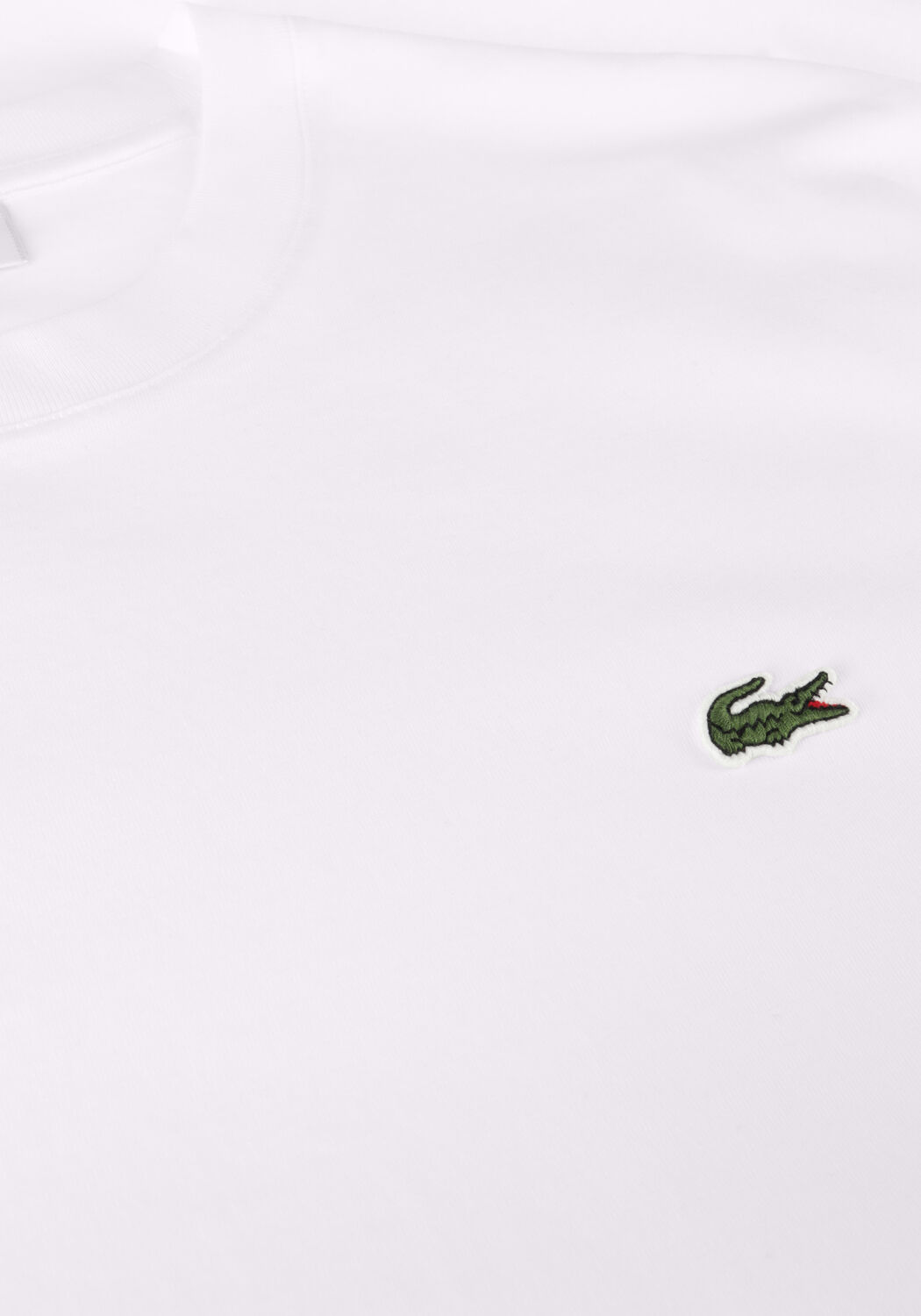 Wei&szlig;e LACOSTE T-shirt COTTON T-SHIRT - large