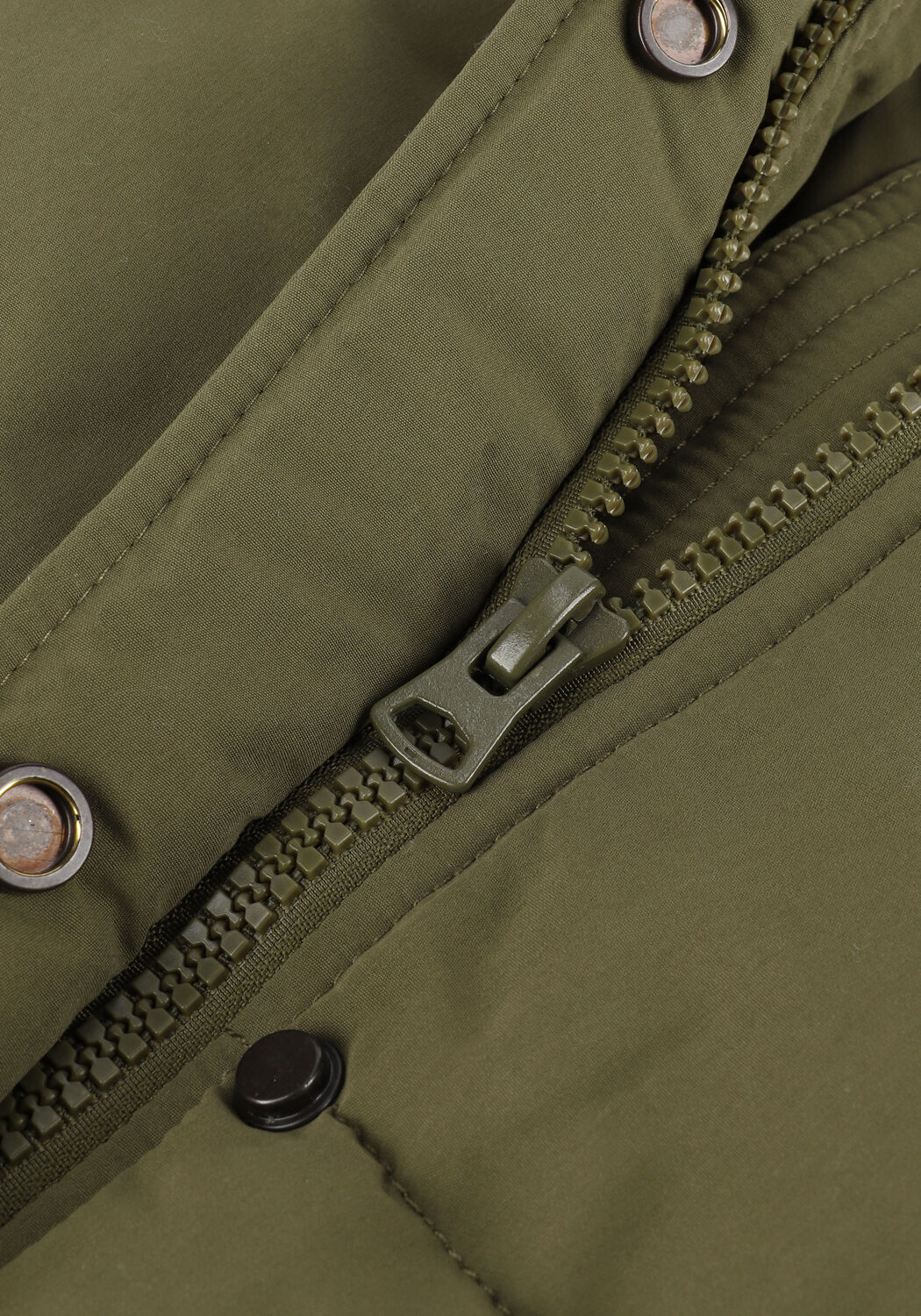 Gr&uuml;ne ANOTHER LABEL Wattierte Jack MILLE PUFFER - large