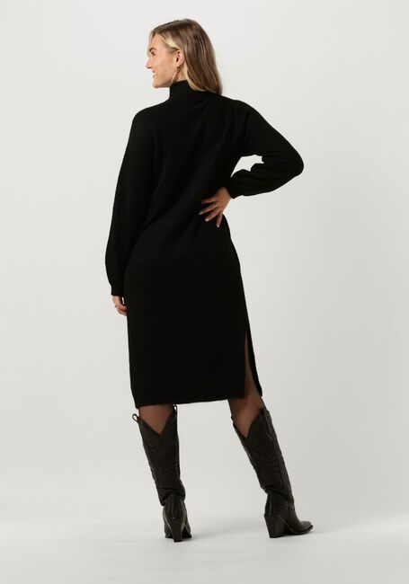 Schwarze Y.A.S. Midikleid YASBALIS LS FUNNEL KNIT DRESS - large