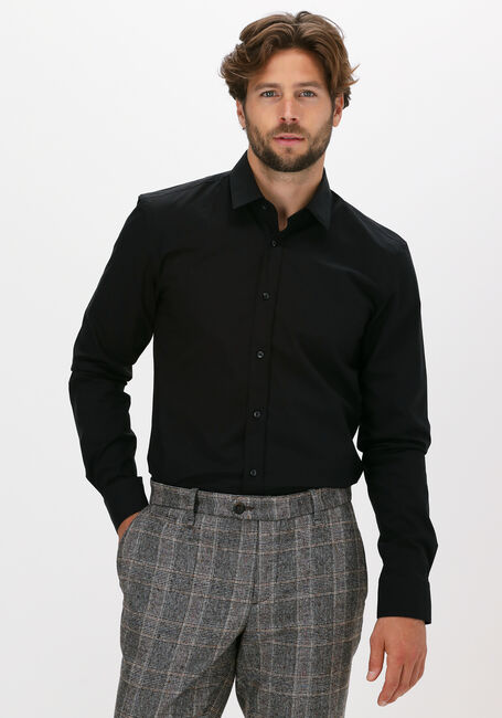Schwarze HUGO Klassisches Oberhemd ELISHA02 10224742 01 - large