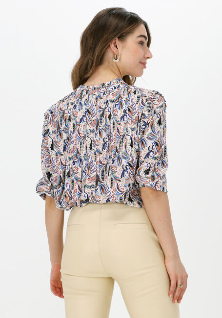 Mehrfarbige/Bunte DEA KUDIBAL Blusen LINE (V) - BLOUSE WITH RUFFLES - large