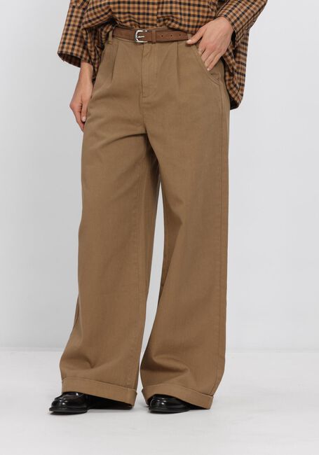 Camelfarbene WITHBLACK Wide jeans WBLSTEFFI HW WIDE PANT - large