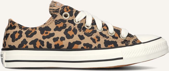 Leo Print Kleid Zu Chucks Schwarze CONVERSE Sneaker Low CHUCK