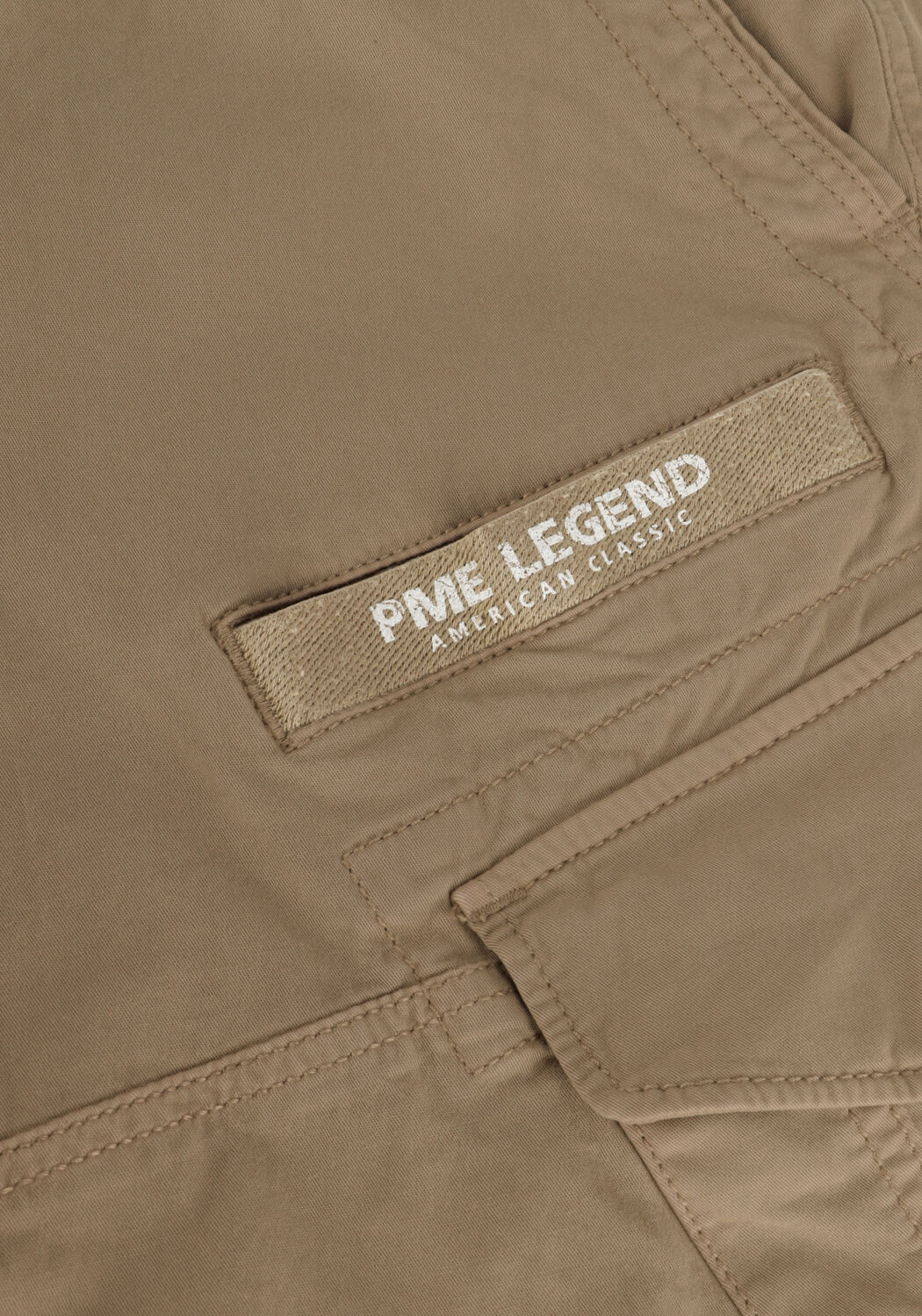 Beige PME LEGEND Kurze Hose NORDROP CARGO SHORTS STRETCH TWILL - large