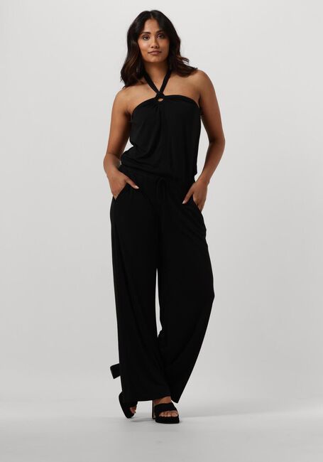 Schwarze SUMMUM Jumpsuit JUMPSUIT CREPE JERSEY - large