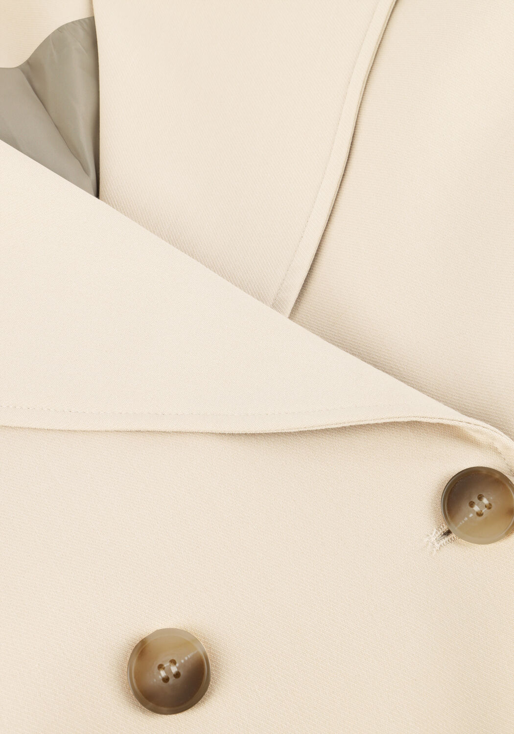 Beige NOTRE-V Trenchcoats NV-FAE LONG COAT - large