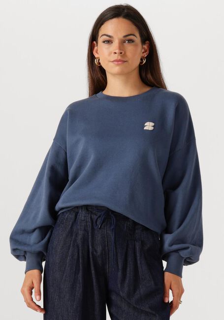Dunkelblau BY-BAR Pullover BIBI LUCKY CURVE SWEATER - large