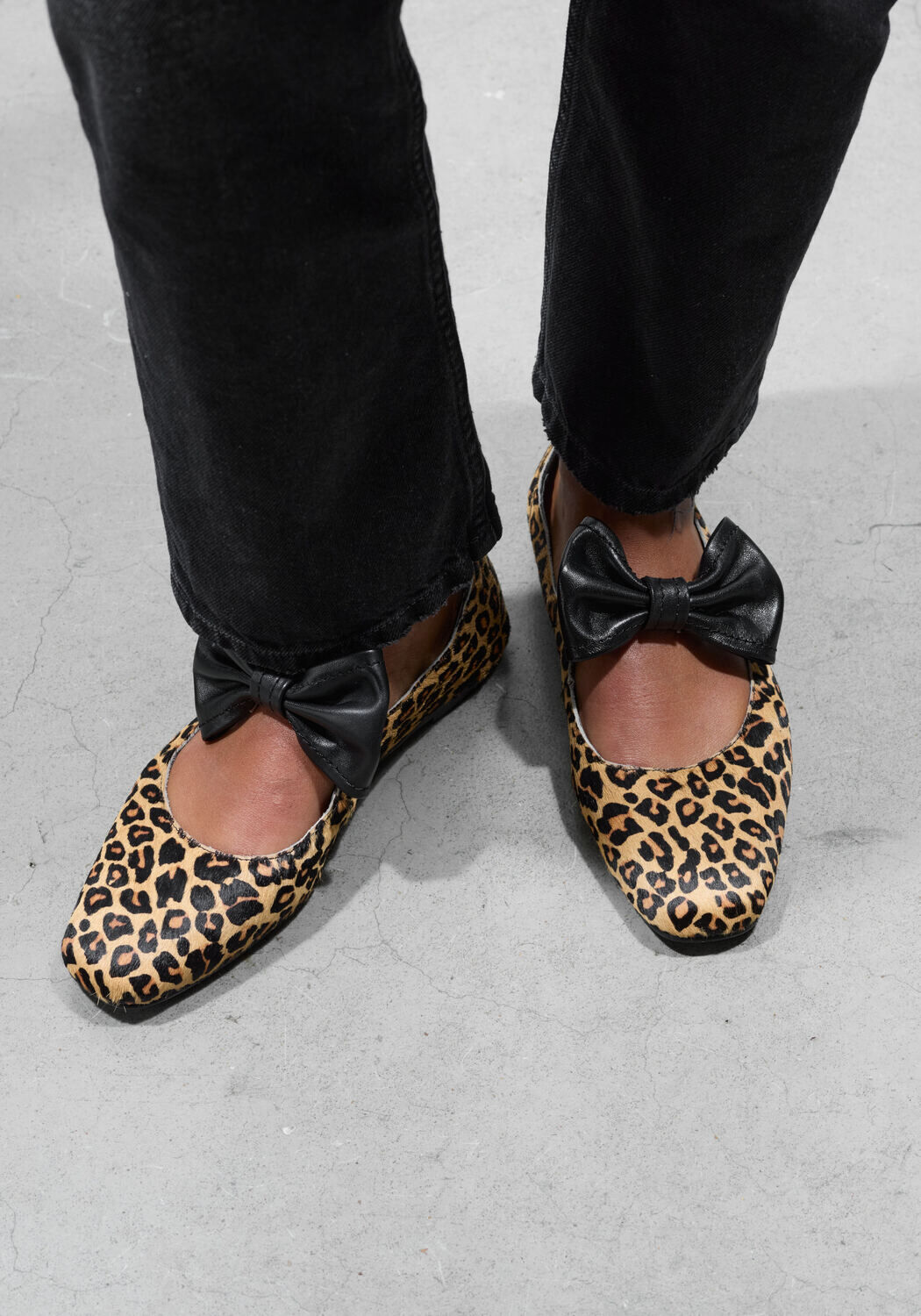 Braune STEFANO LAURAN Ballerinas BAILARINA LAZO - large