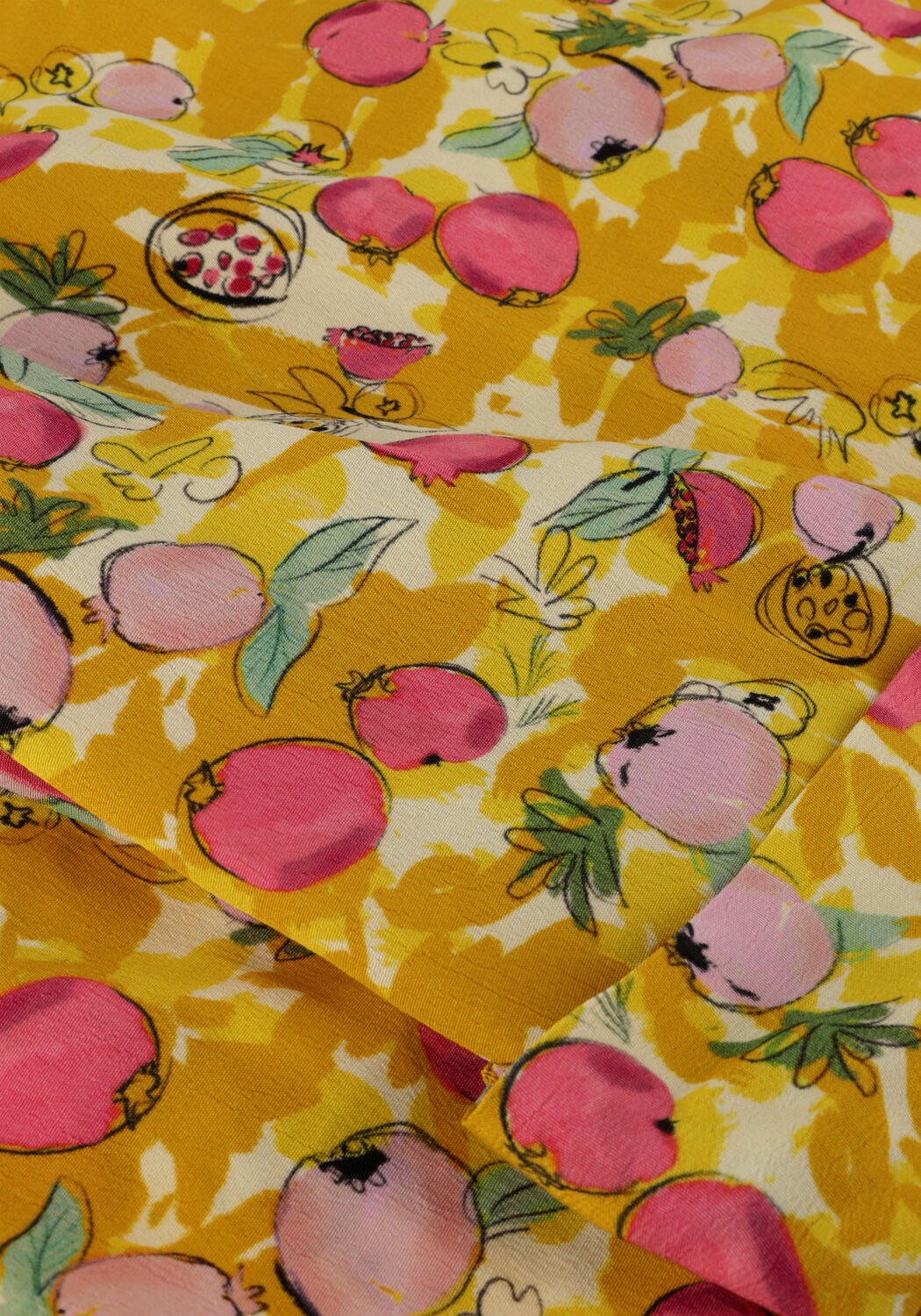 Gelbe POM AMSTERDAM Midikleid DRESS 7307 - large