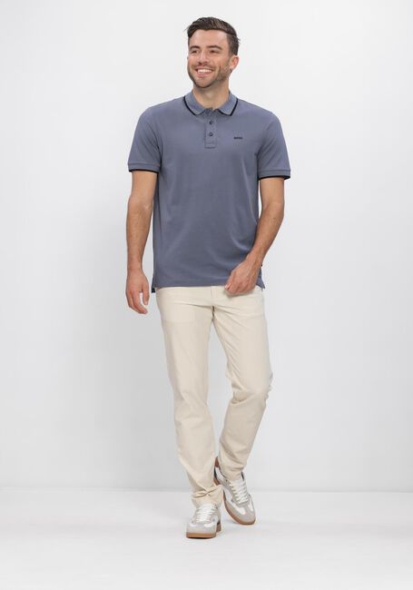 Blaue BOSS BLACK Polo-Shirt PARLAY 190 - large