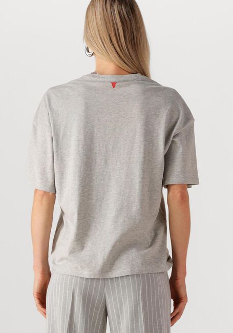Hellgrau ALIX THE LABEL T-shirt LADIES KNITTED THE LABEL T-SHIRT - large