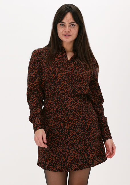 Braune ANOTHER LABEL Blusen VANDERDIESE SHIRT - large