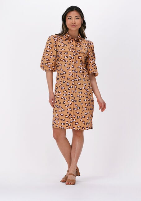 Braune SECOND FEMALE Minikleid KALMA NEW DRESS - large