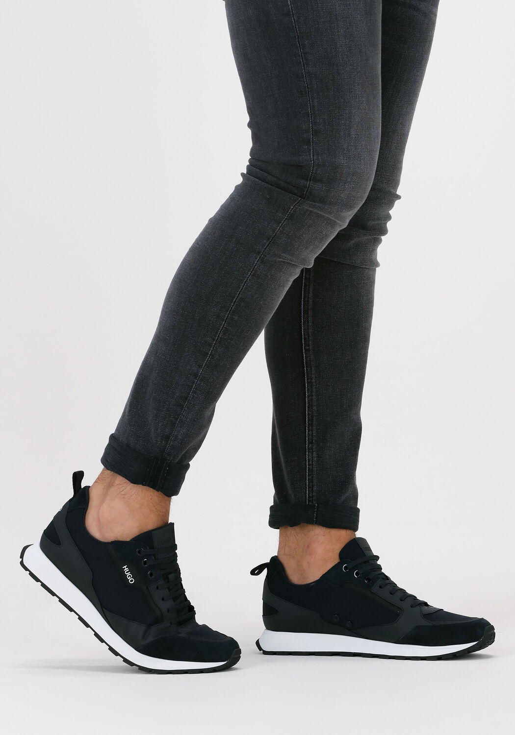 Blaue HUGO Sneaker Low ICELIN RUNN - large