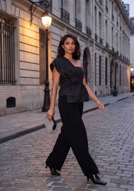 Schwarze NOTRE-V Top NV-IZA - large