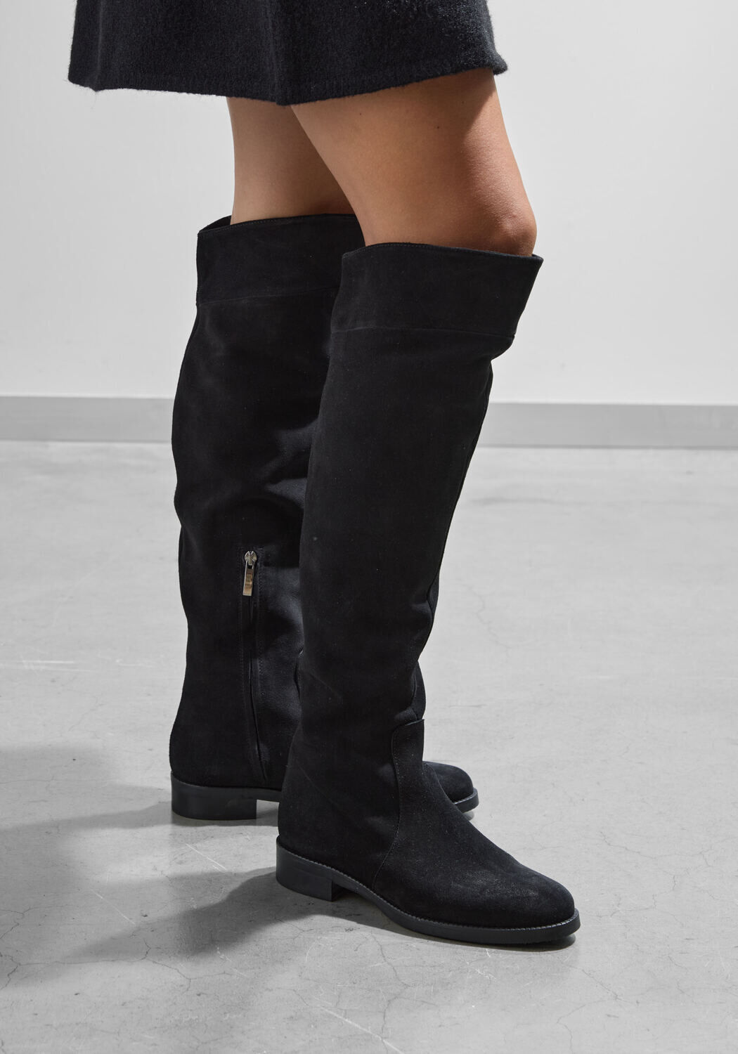 Schwarze STEFANO LAURAN Stiefel 2056 - medium