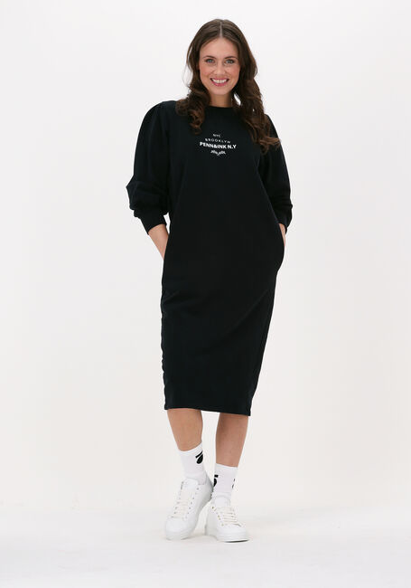 Schwarze PENN & INK Midikleid S22F1044 - large